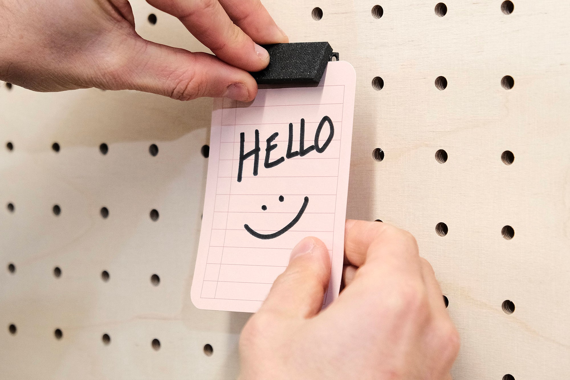 Magnetclip und magnetischer Fotoclip für Pegboard 