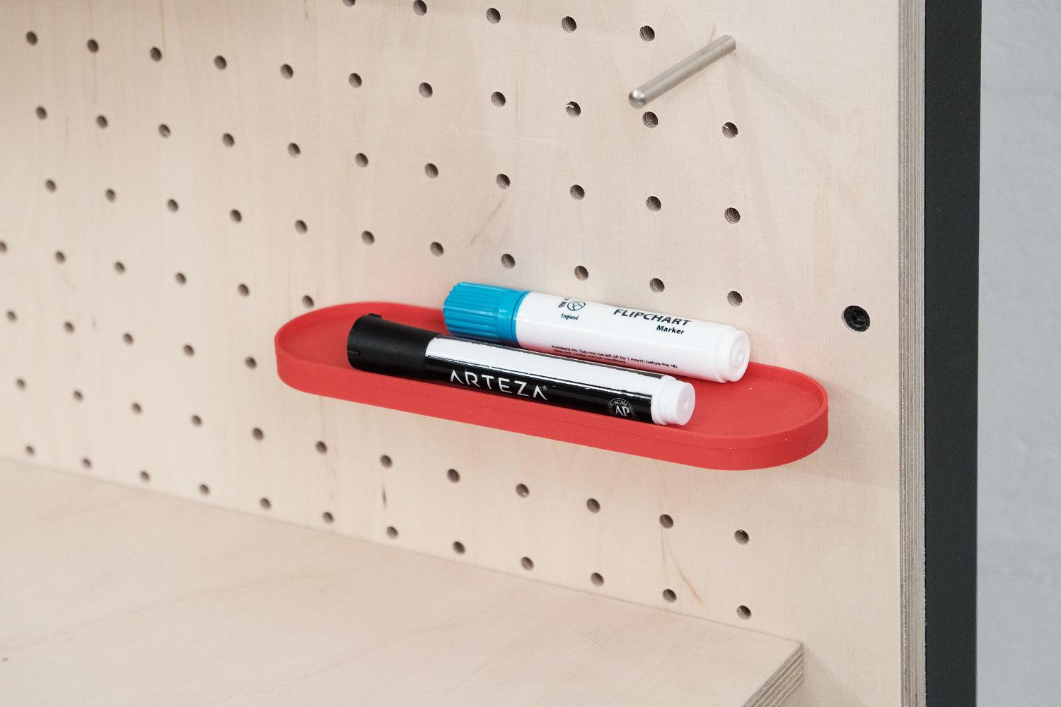 Pegboard FlexiMove: The mobile wall on casters made in France
