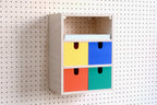 Casier 3 sections - Organiseur de fournitures et stock papier A4 - Accessoires - Aire - A247-1 - 3