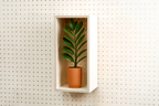 Casier de rangement en bois pour pegboard – bac mural panneau perforé - Accessoires - Aire - A205-3 - 3