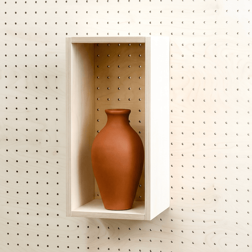 Casier de rangement en bois pour pegboard – bac mural panneau perforé - Accessoires - Aire - A205-3 - 2