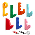 Crochets muraux colorés – patères murales déco minimalistes pour pegboard - Crochets - Aire - M233-1 - 22
