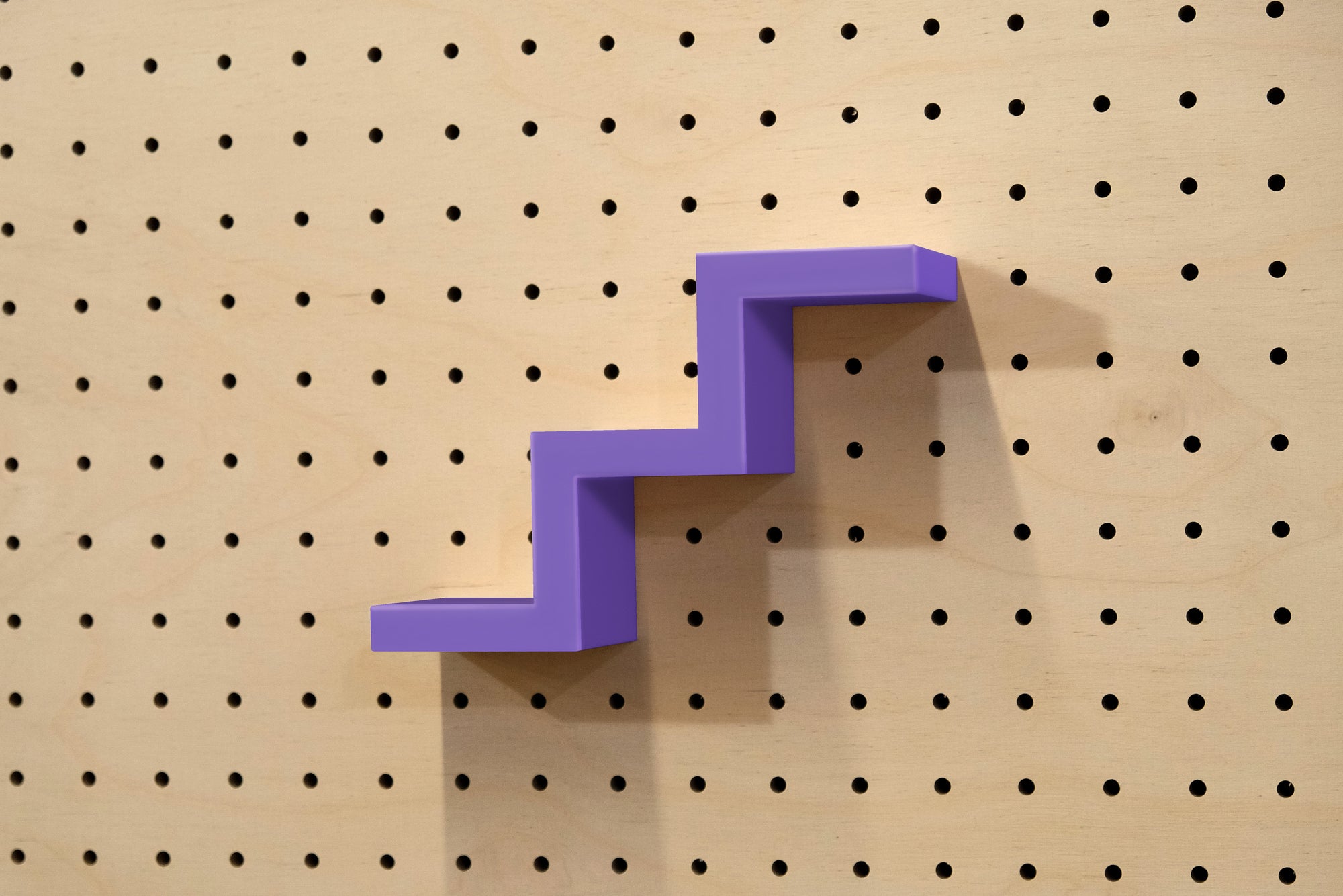 Treppenregalaufbewahrung – minimalistischer Objekthalter im 3D-Druck
