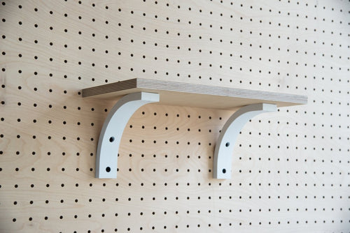 Regalbrett mit Winkel für Pegboard - Aire -  - 11