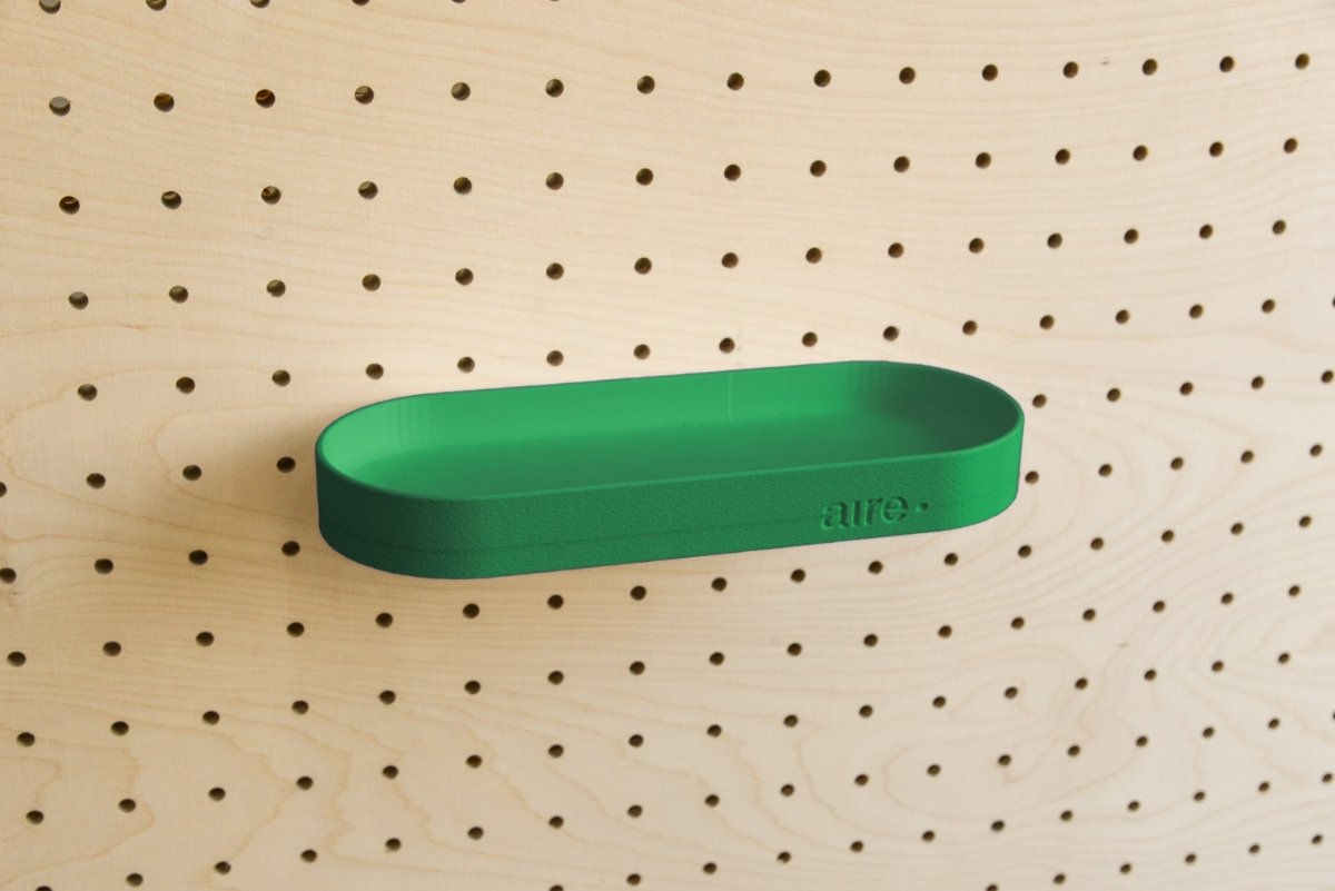 Étagère avec rebords pour pegboard – tablette murale de rangement - Aire -  - 21