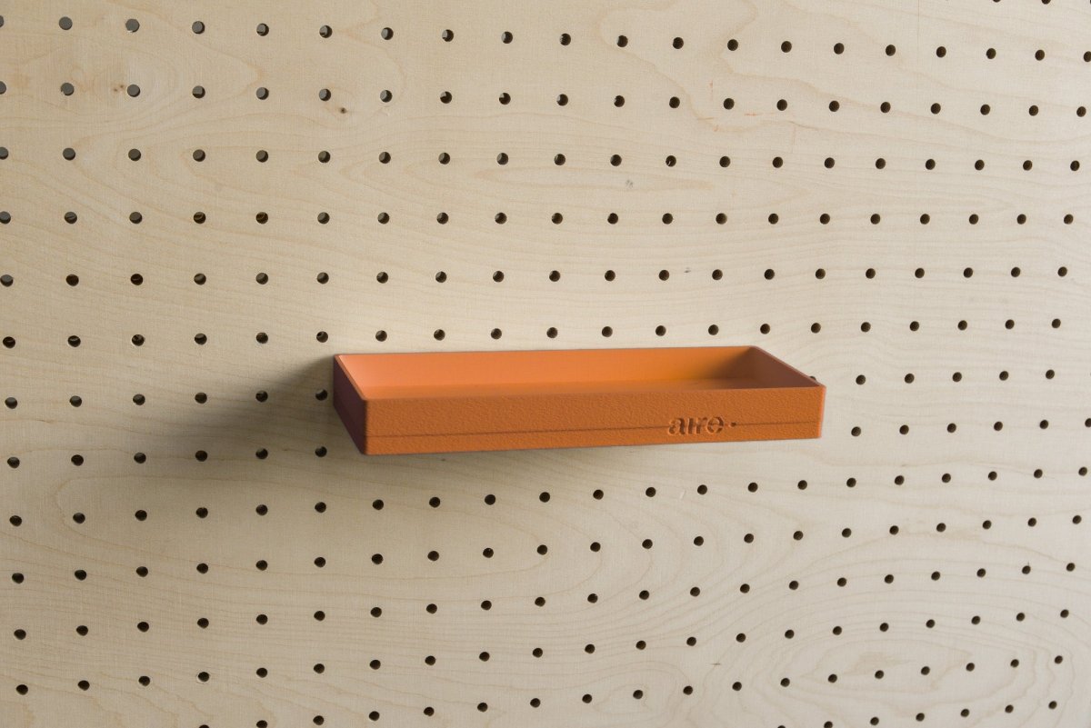 Étagère avec rebords pour pegboard – tablette murale de rangement - Aire -  - 34