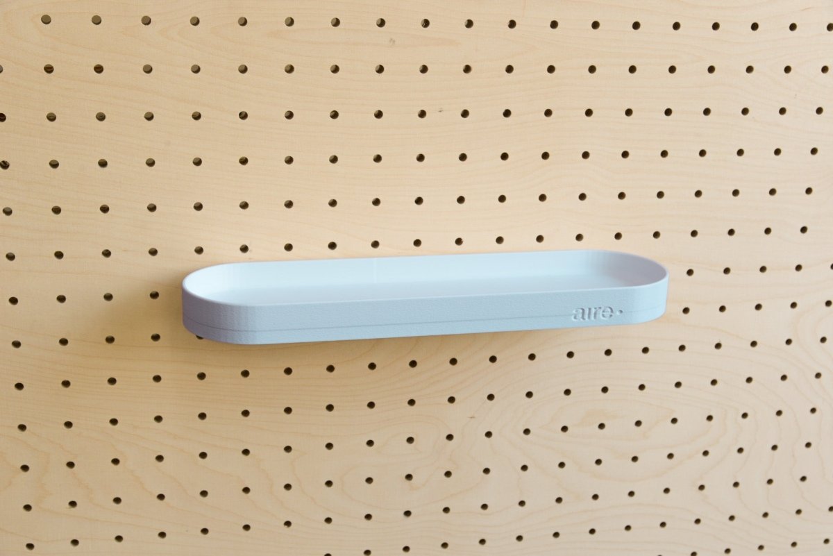Étagère avec rebords pour pegboard – tablette murale de rangement - Aire -  - 47