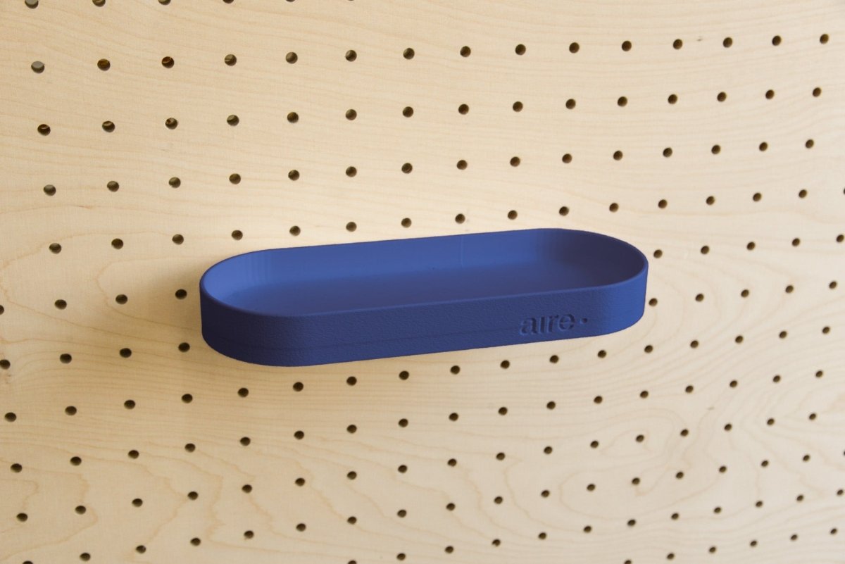 Étagère avec rebords pour pegboard – tablette murale de rangement - Aire -  - 13