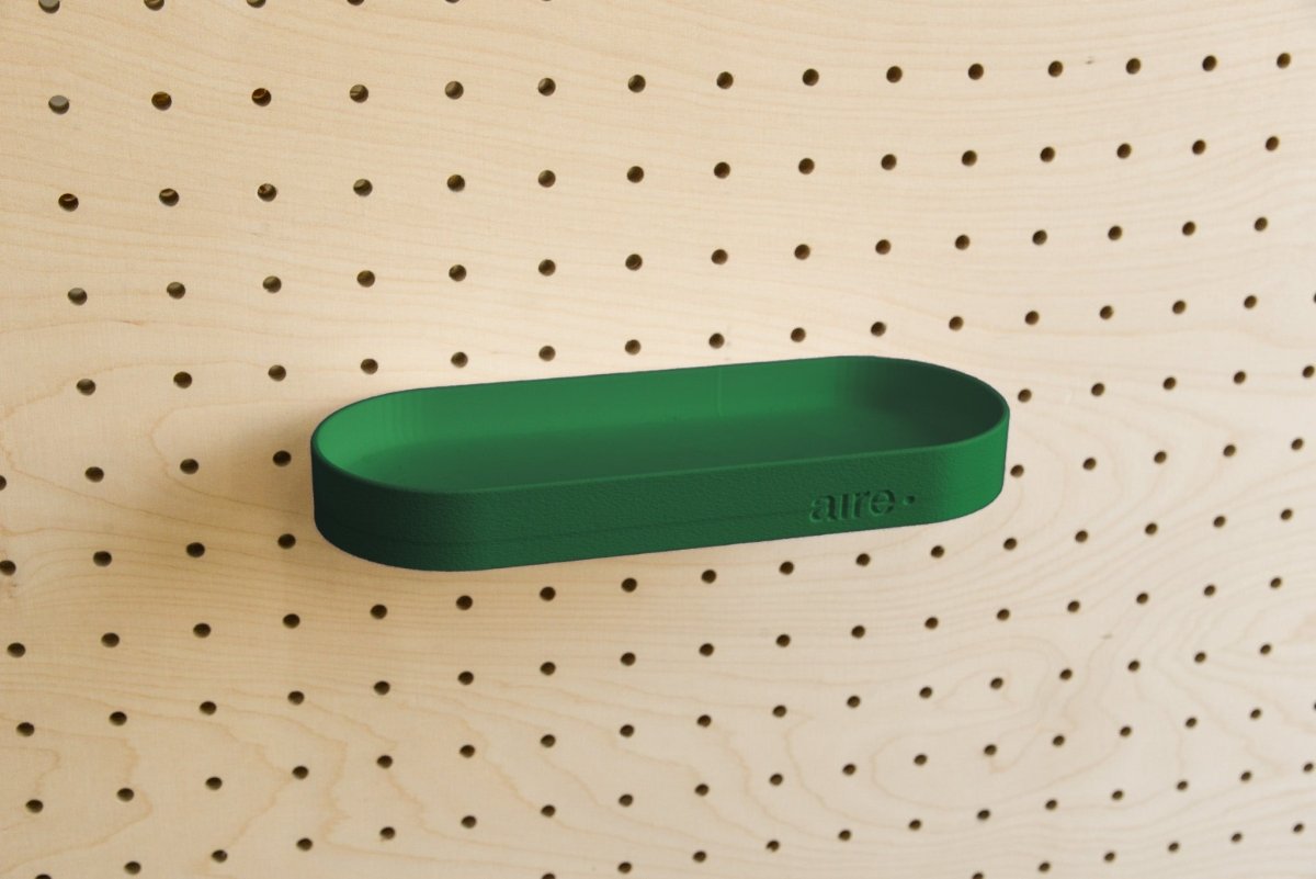Étagère avec rebords pour pegboard – tablette murale de rangement - Aire -  - 25