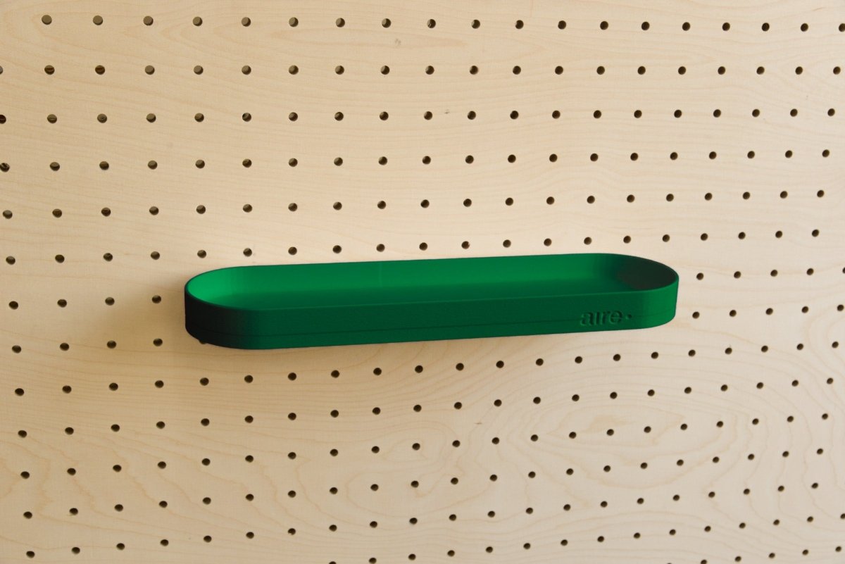 Étagère avec rebords pour pegboard – tablette murale de rangement - Aire -  - 27