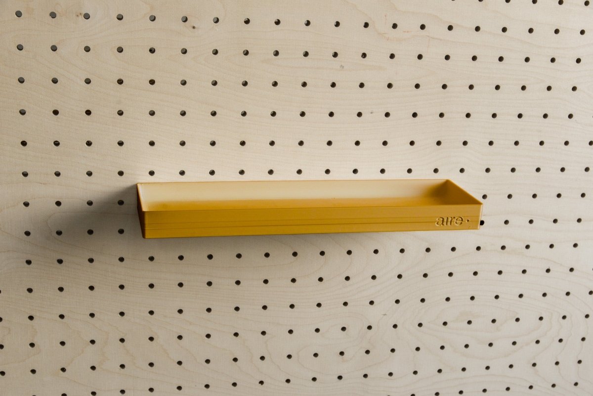 Étagère avec rebords pour pegboard – tablette murale de rangement - Aire -  - 32