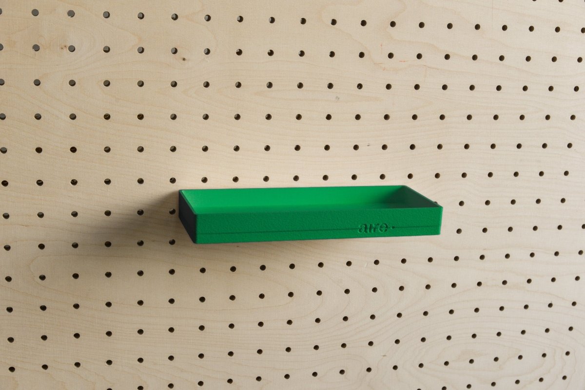 Étagère avec rebords pour pegboard – tablette murale de rangement - Aire -  - 22