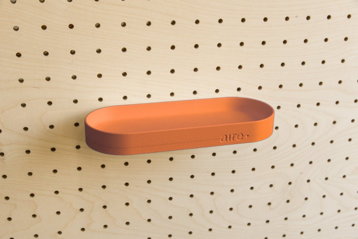 Étagère avec rebords pour pegboard – tablette murale de rangement - Aire -  - 33
