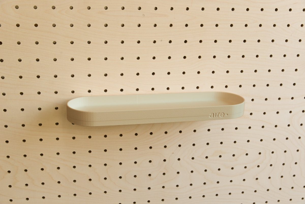 Étagère avec rebords pour pegboard – tablette murale de rangement - Aire -  - 11