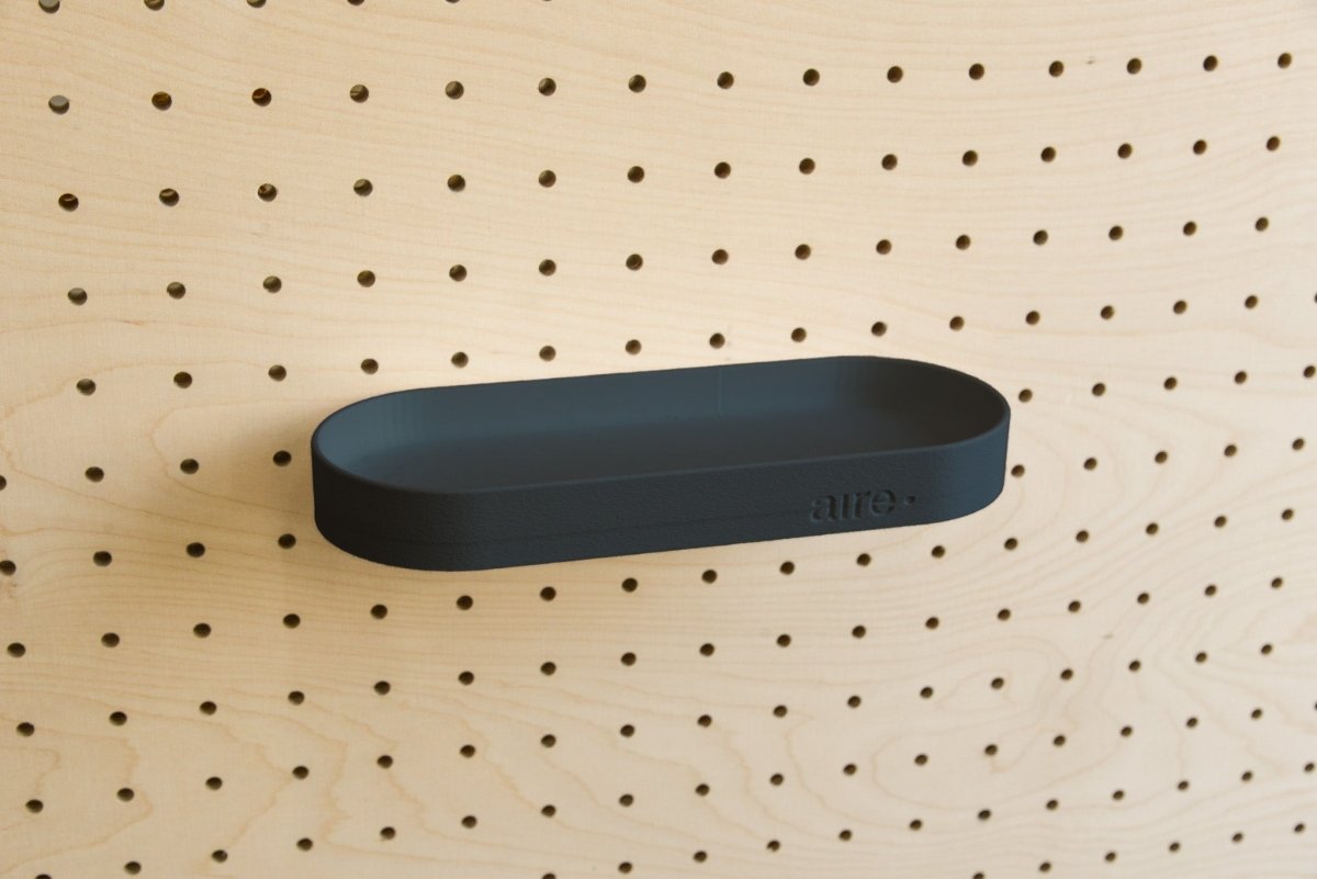 Étagère avec rebords pour pegboard – tablette murale de rangement - Aire -  - 1