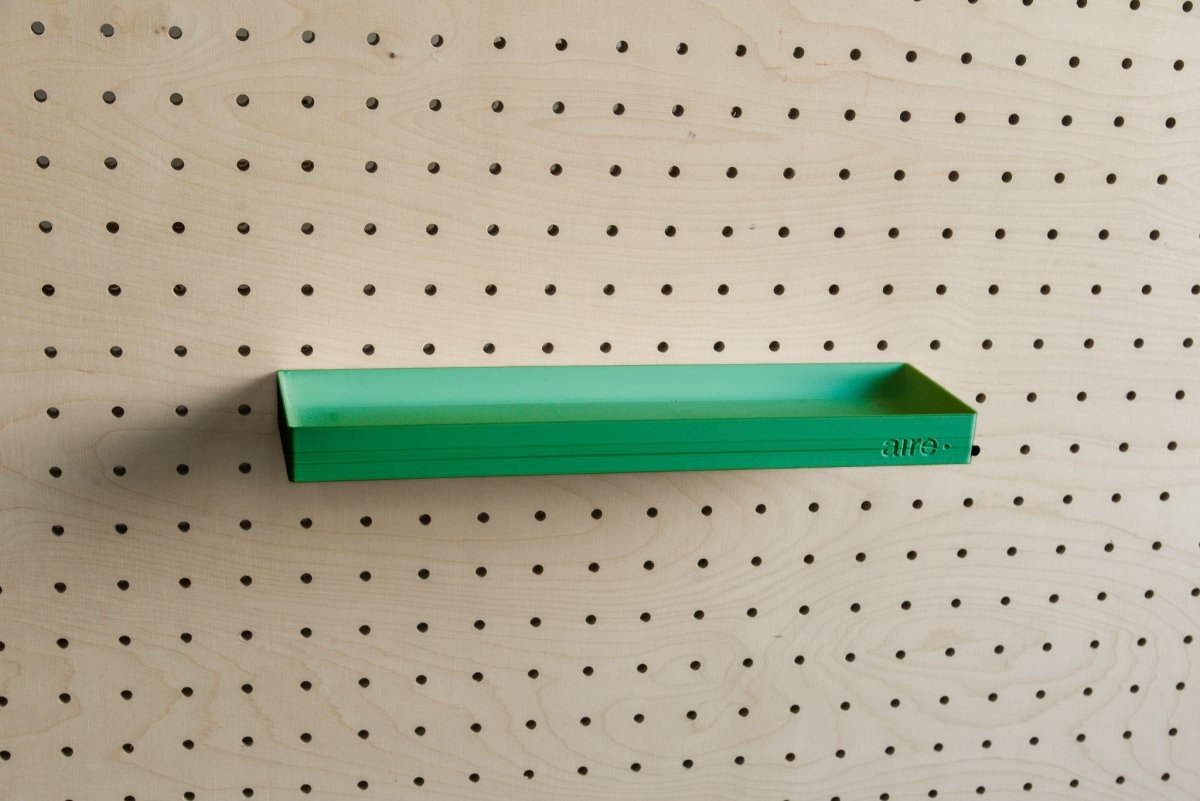Étagère avec rebords pour pegboard – tablette murale de rangement - Aire -  - 24