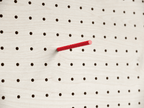 Goupille colorée pour pegboard – tige inox gainée pour panneau perforé - Accessoires - Aire -  - 6