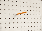 Goupille colorée pour pegboard – tige inox gainée pour panneau perforé - Accessoires - Aire -  - 10