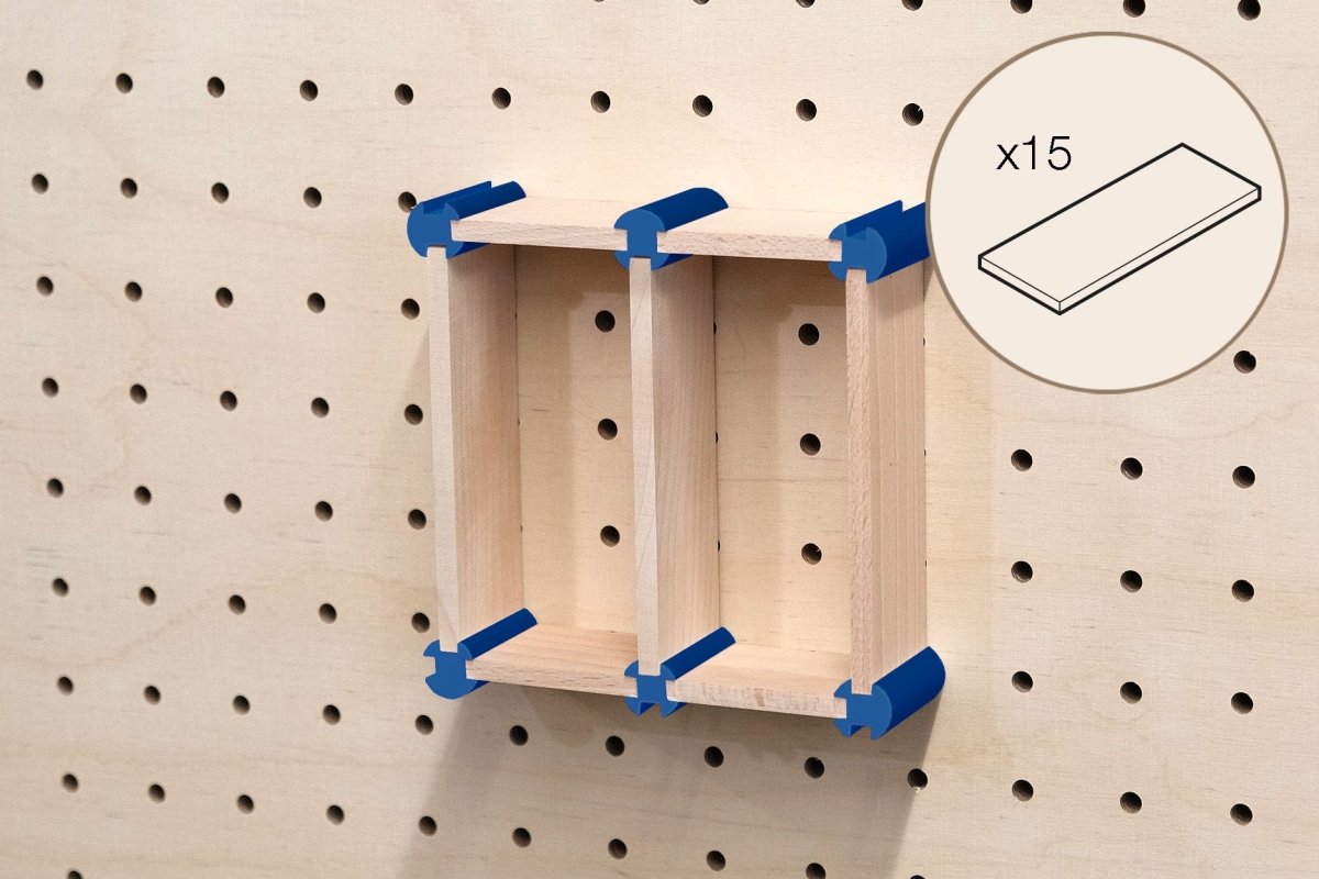 Kit de rangement maquillage pour Pegboard - Accessoires - Aire - A181-28 - 28