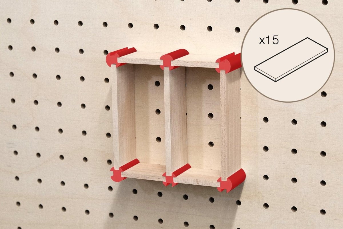 Kit de rangement maquillage pour Pegboard - Accessoires - Aire - A181-21 - 13