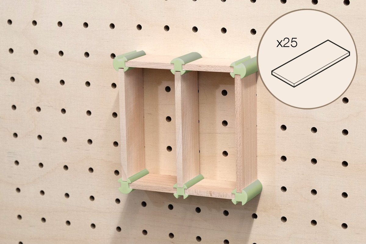 Kit de rangement maquillage pour Pegboard - Accessoires - Aire - A182-7 - 36