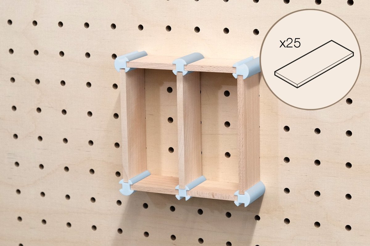 Kit de rangement maquillage pour Pegboard - Accessoires - Aire - A182-2 - 35