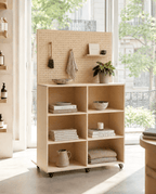Module Vitrine – Présentoir Pegboard Double Face sur Mesure - Mobilier de présentation - Aire -  - 2