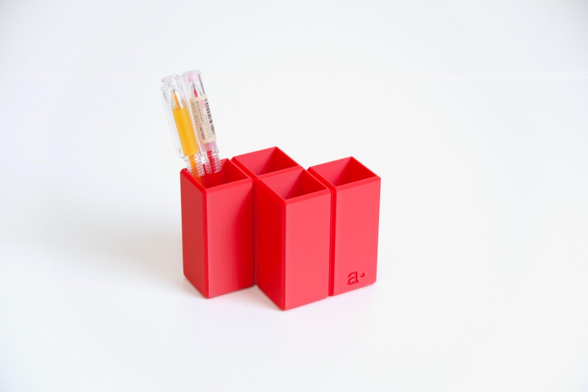 Organiseur de bureau - Pot à stylos modernes et colorés - Colorblocks - Aire -  - 4