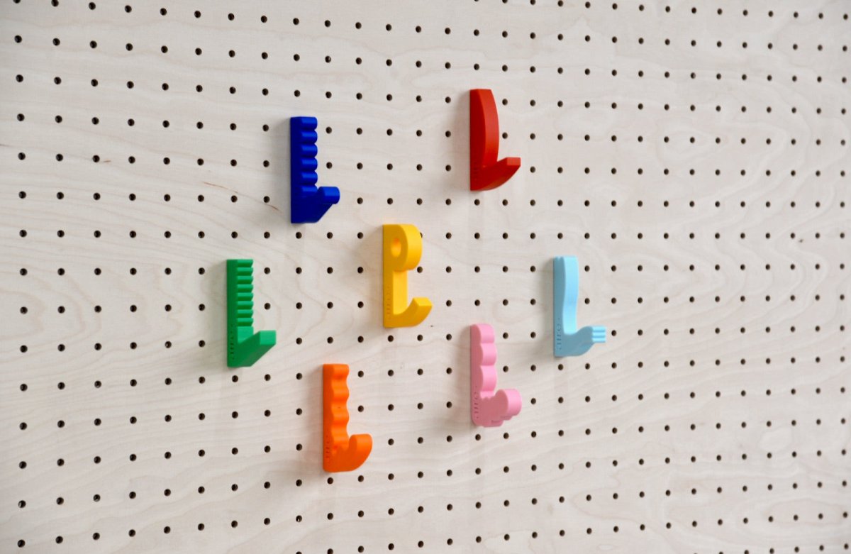 Patère Crazy Hook pour pegboard - Accessoires - Aire -  - 1