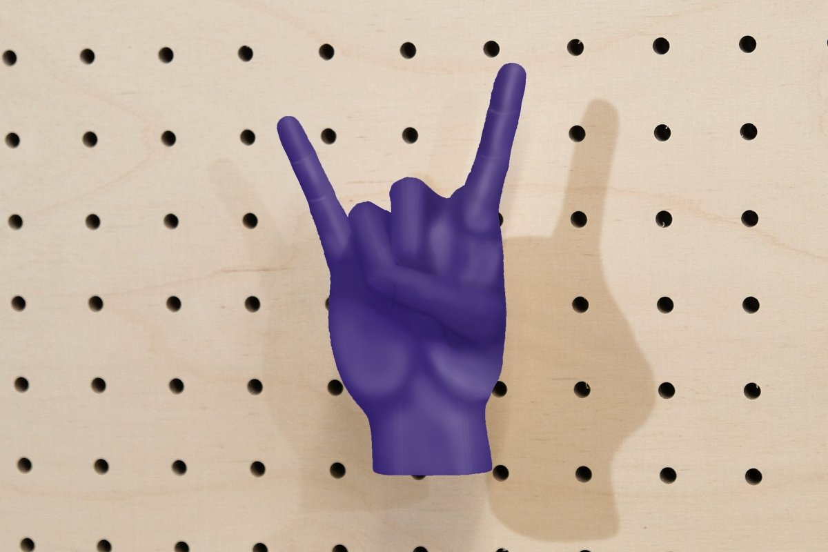 Patère en forme de Main - Déco Maison en impression 3D - Accessoires - Aire - A98-23 - 35