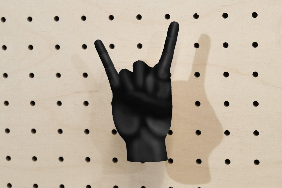 Patère en forme de Main - Déco Maison en impression 3D - Accessoires - Aire - A98-17 - 10