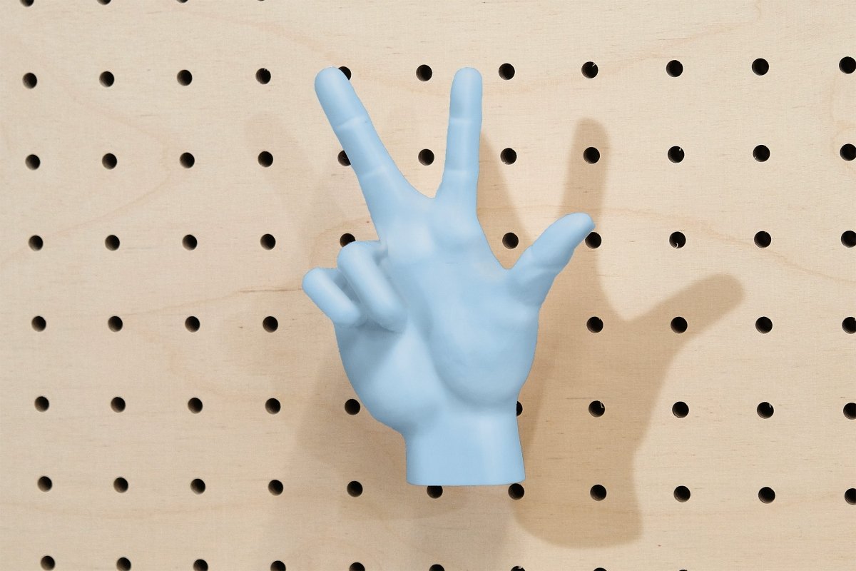 Patère en forme de Main - Déco Maison en impression 3D - Accessoires - Aire - A100-2 - 48