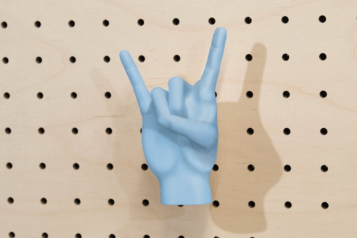Patère en forme de Main - Déco Maison en impression 3D - Accessoires - Aire - A98-2 - 38