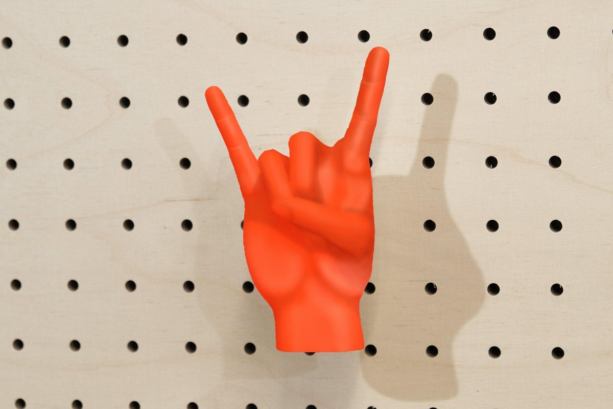 Patère en forme de Main - Déco Maison en impression 3D - Accessoires - Aire - A98-8 - 12