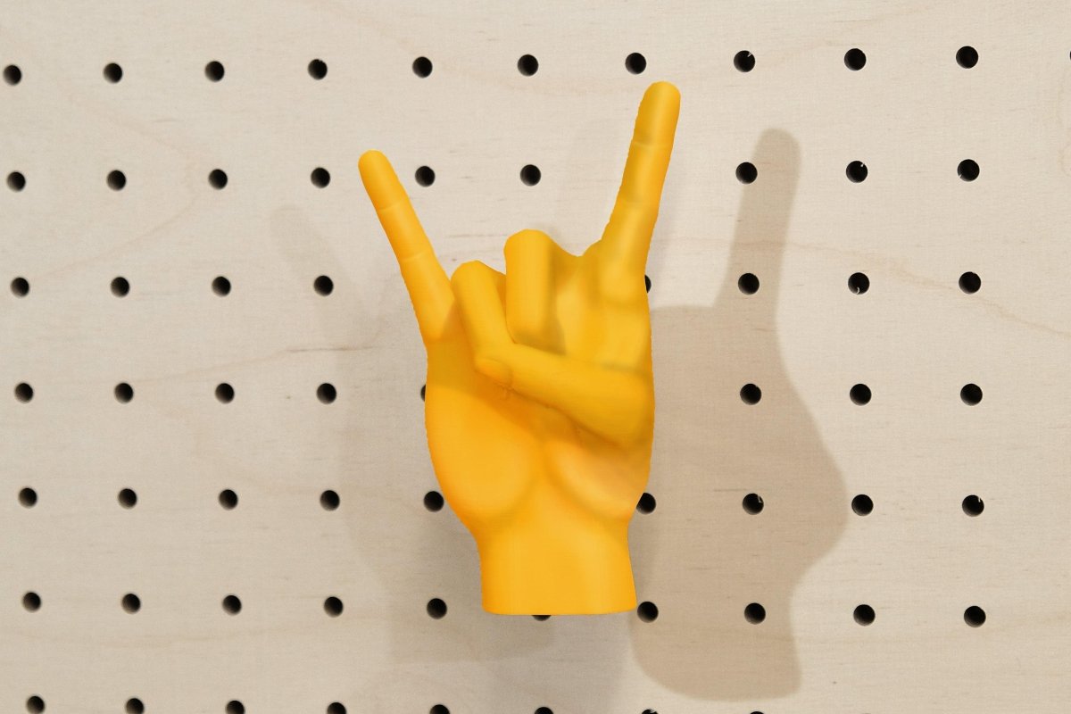 Patère en forme de Main - Déco Maison en impression 3D - Accessoires - Aire - A98-27 - 13