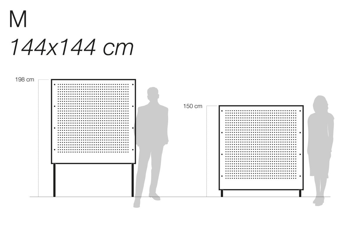 Pegboard autoportant et mobile sur roulettes - Pegboard - Aire - A233-15 - 10