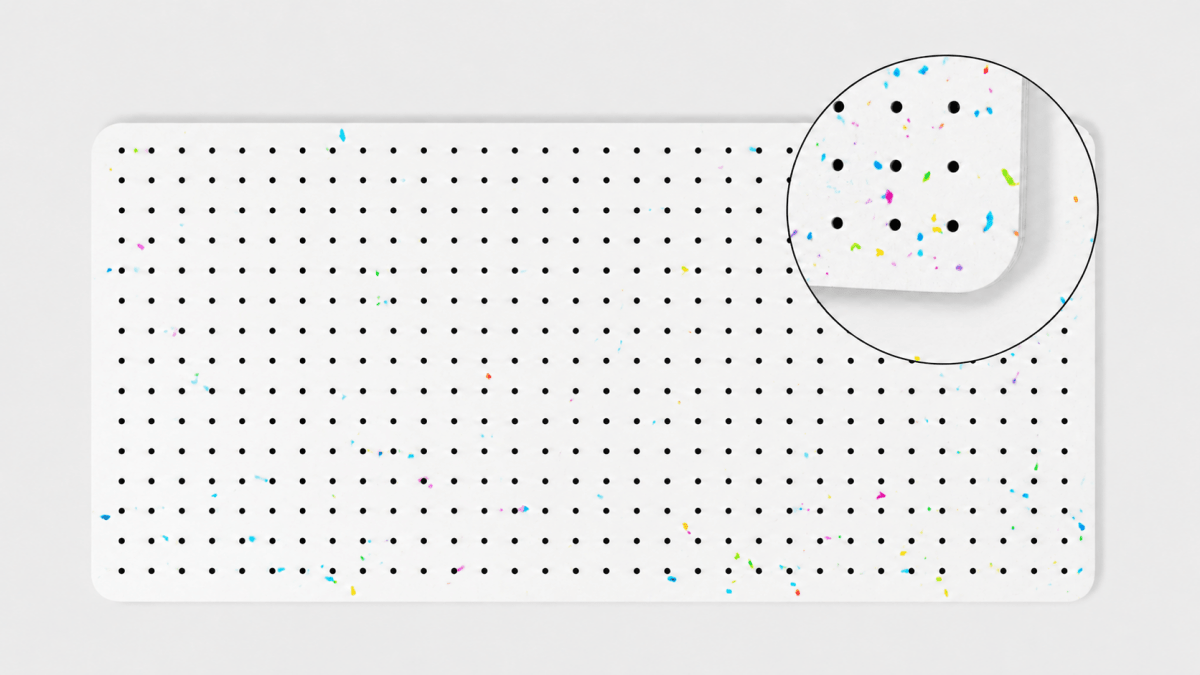 Pegboard Polygood - 100% Plastique recyclé - Aire -  - 8