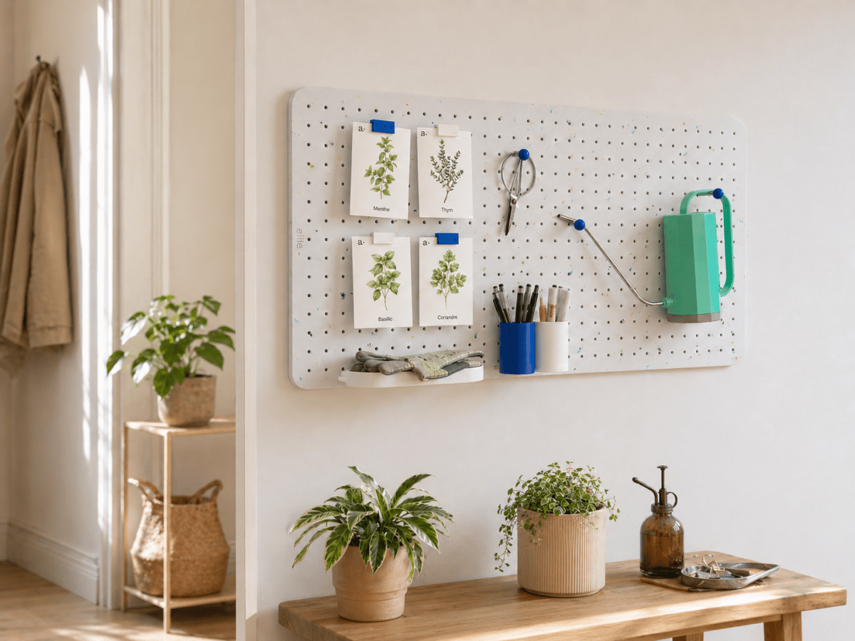 Pegboard Polygood - 100% Plastique recyclé - Aire -  - 8