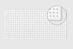 Pegboard Polygood - 100% Plastique recyclé - Aire -  - 7