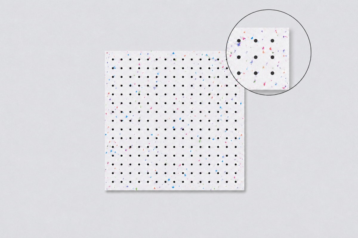 Pegboard Polygood - 100% Plastique recyclé - Aire -  - 4