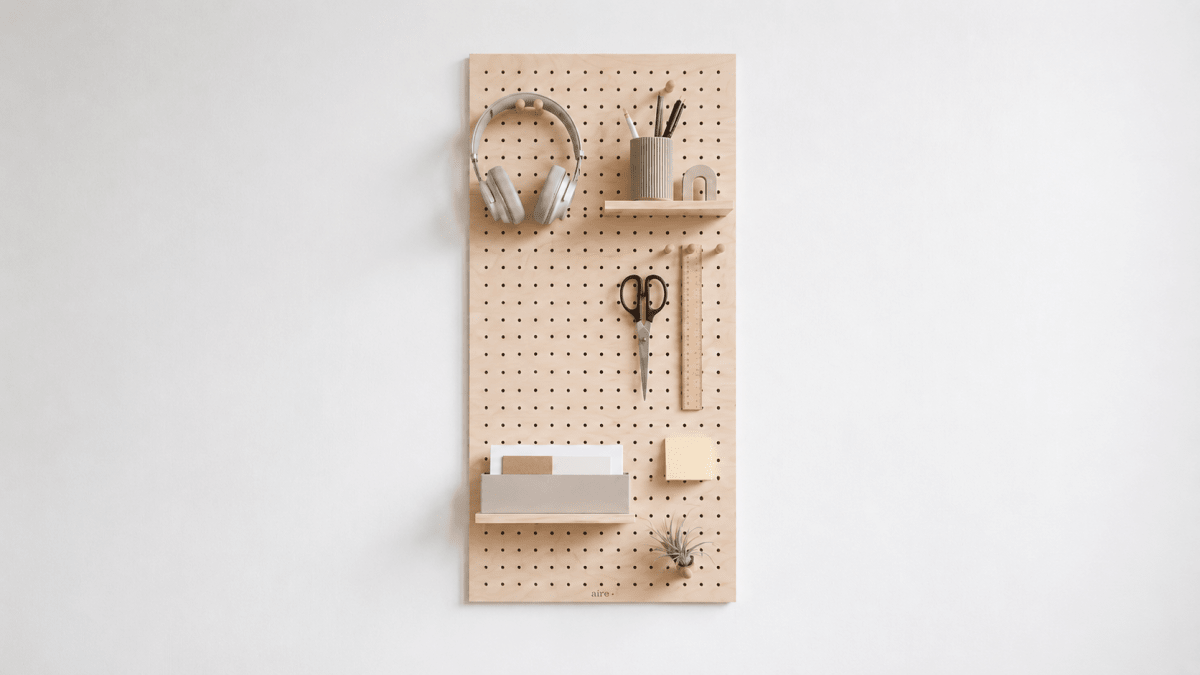 Pegboard Starter Kit : l'étagère modulaire personnalisable parfaite. - Rangement mural modulable - Aire -  - 13