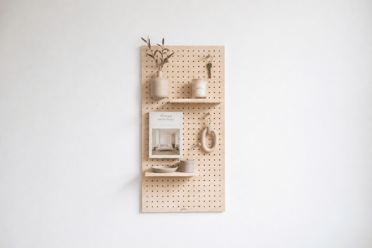 Pegboard Starter Kit : l'étagère modulaire personnalisable parfaite. - Rangement mural modulable - Aire -  - 7