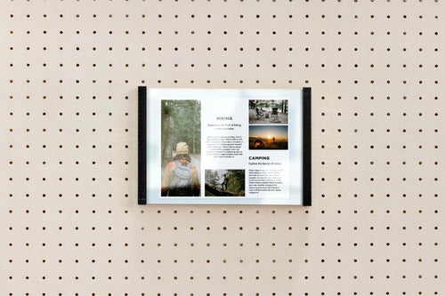 Porte affiche Support d’Information en Plexi - Accessoires - Aire - A217-5 - 2