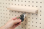 Porte - clés magnétique en bois pour Pegboard - 4 trousseaux - Accessoires - Aire - A87-1 - 3