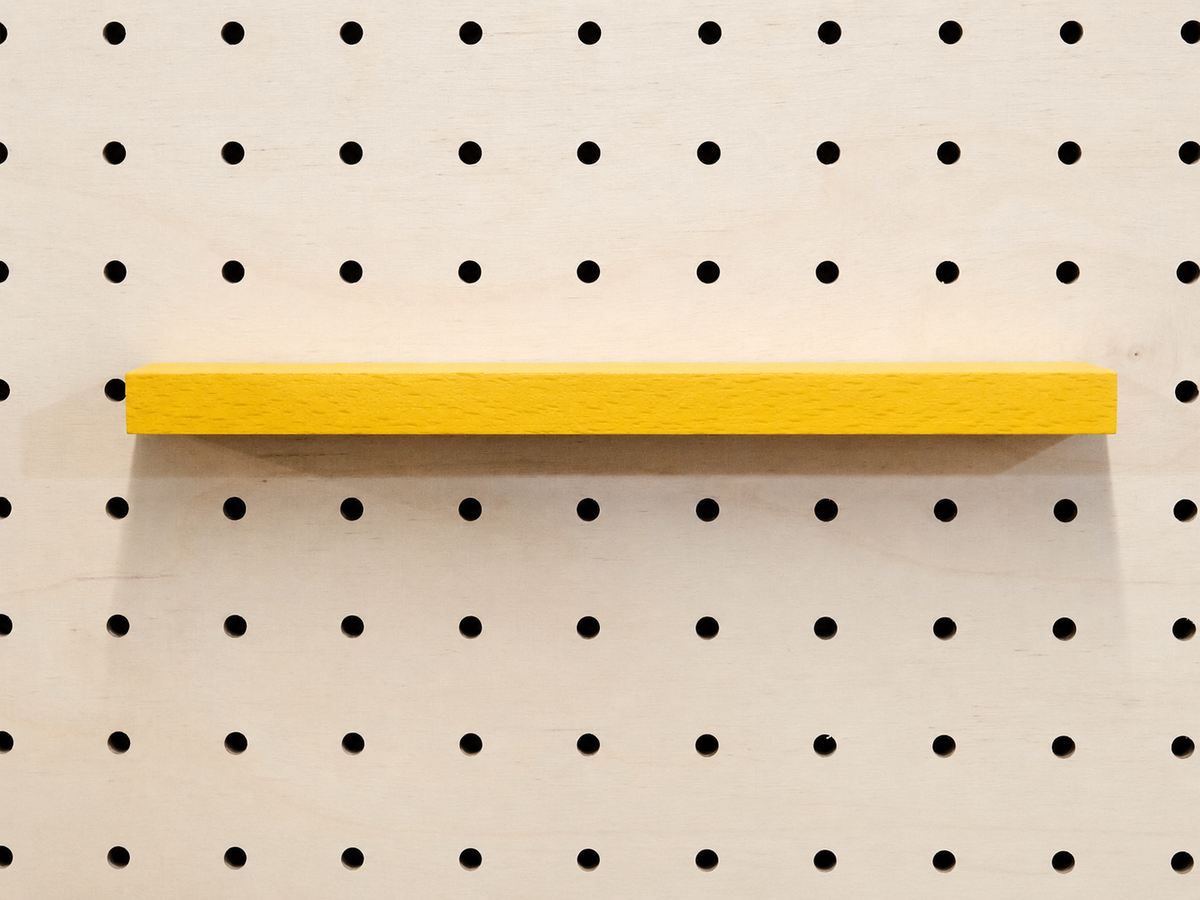 Porte-clés magnétique pour pegboard – Jaune