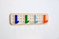 Porte manteau CrazyHooks - Pegboard - Aire -  - 3