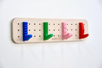 Porte manteau CrazyHooks - Pegboard - Aire -  - 2