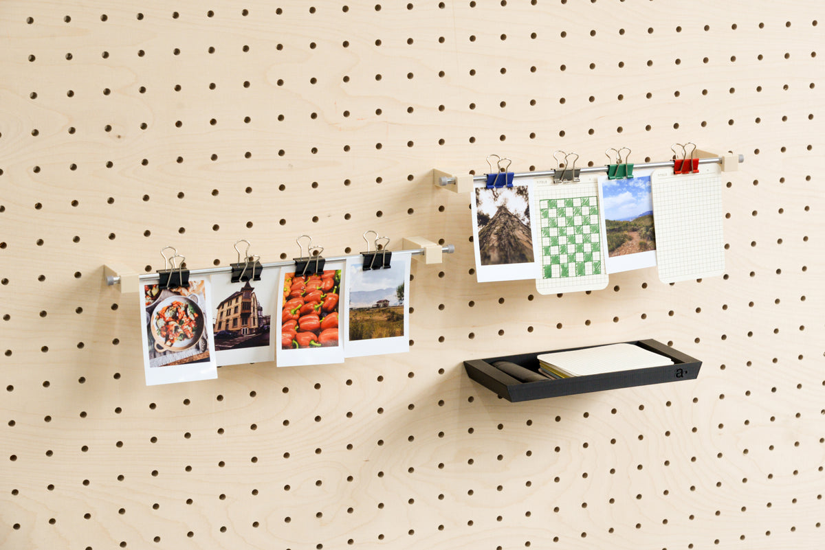 Porte-photos – accessoire pour panneau perforé Aire
