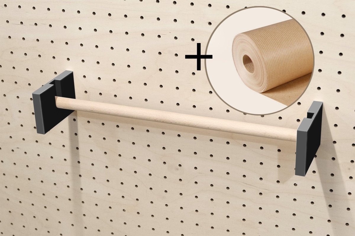 Porte rouleau kraft pour Pegboard - Accessoires - Aire - A104-17 - 16
