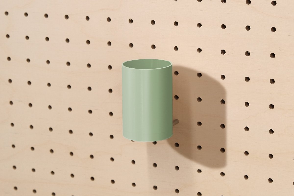 Pot à stylos flottant pour Pegboard - Design minimaliste - Accessoires - Aire - A53-7 - 16